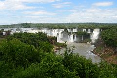 09 Argentina Falls From Hotel Das Cataratas At Brazil Iguazu Falls.jpg
